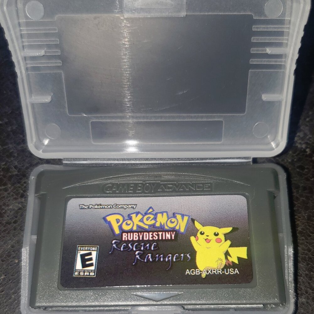 Pokemon Ruby Destiny Rescue Rangers GBA ROM Hack Game Custom Gameboy Advance - Picture 7 of 8